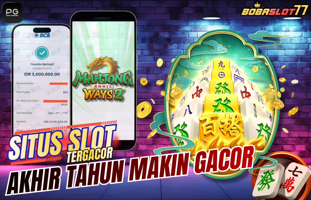 Selamat kepada user id : j***7 Wede Rp 3.000.000 di Game MAHJONG WAYS2 PG SOFT Cair Gk Sampe 1 Menit! Menang Mudah di Bobaslot77